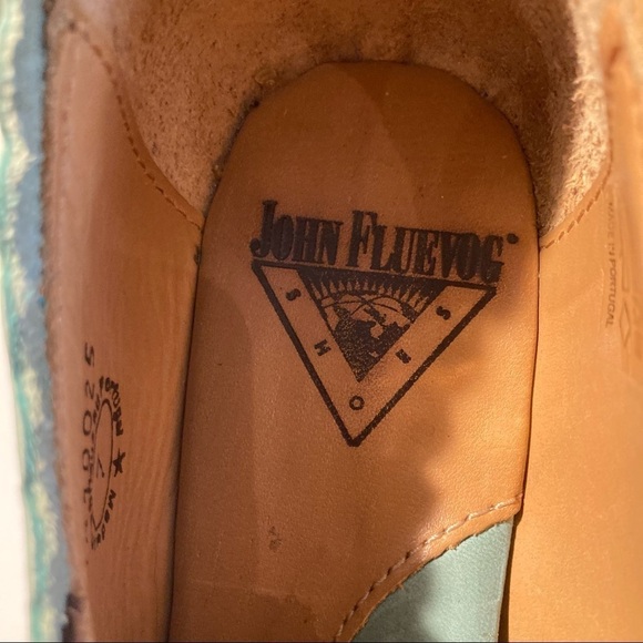 JOHN FLUEVOG Sz 7  Elise Adrianna Family Lace Up Nubuck Oxford Style Shoes - Picture 7 of 16